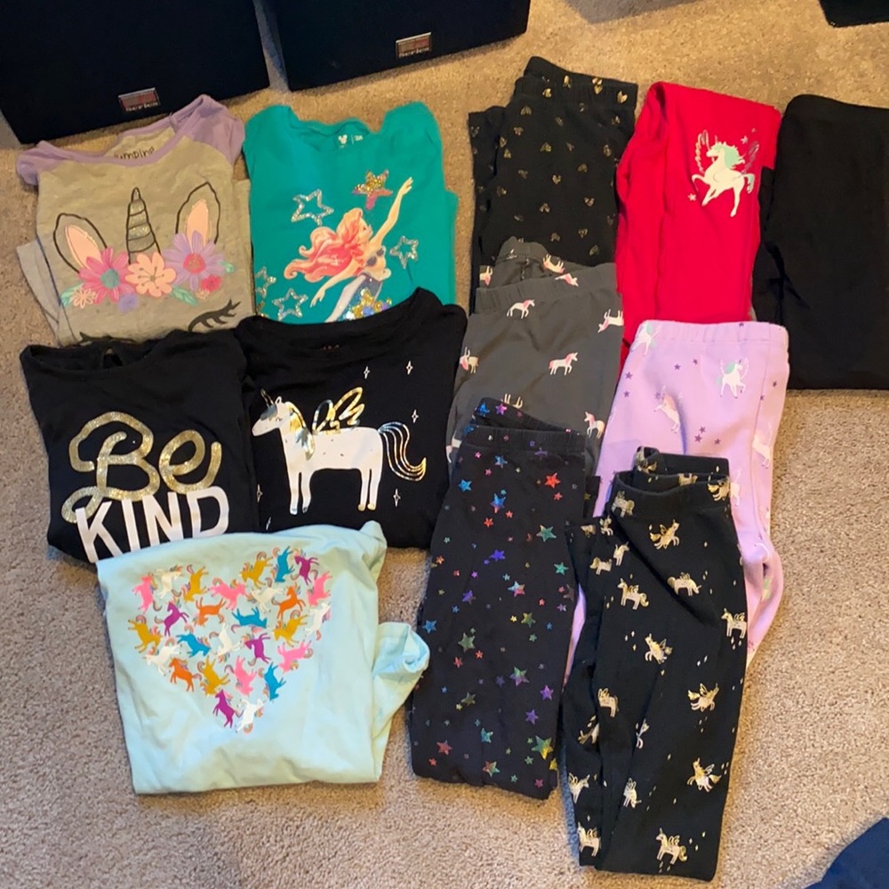 Lot of 12 pieces girls size 7 and 7/8